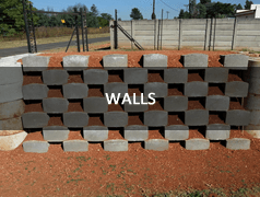 retaining walls built